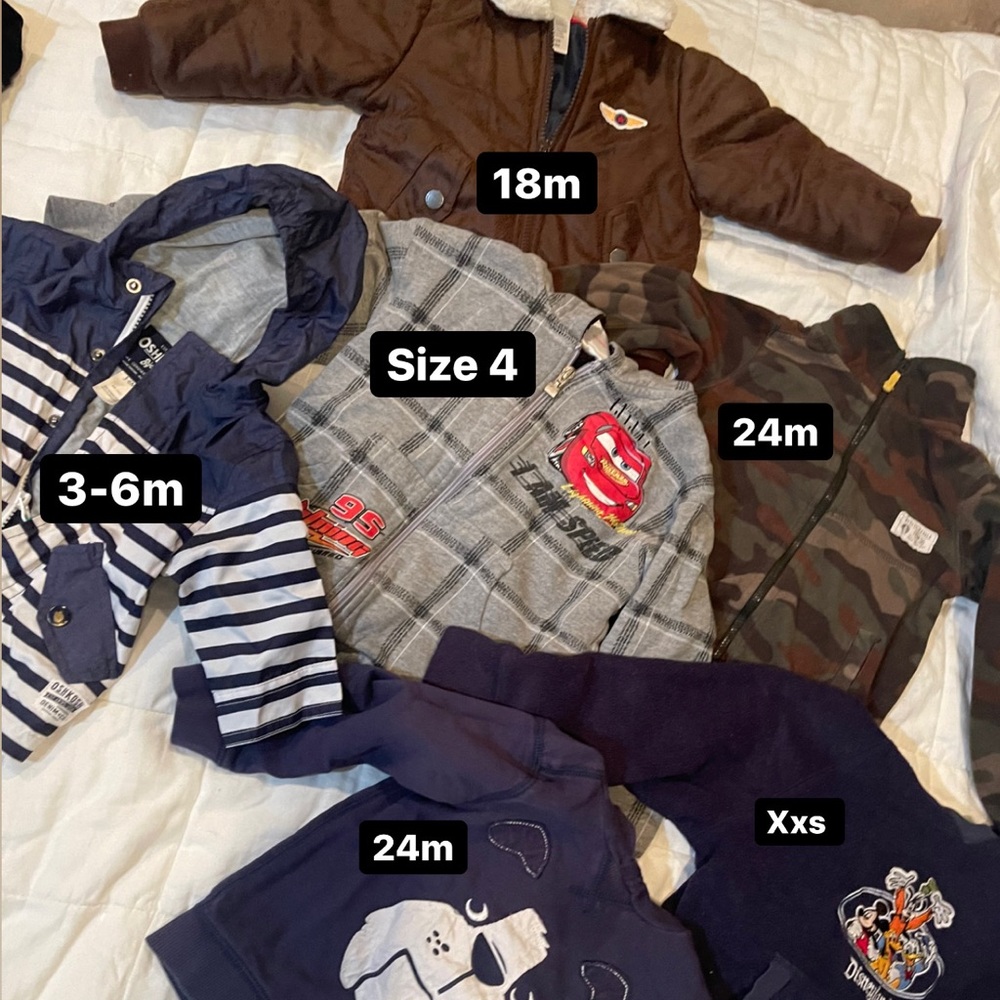 Toddler jackets